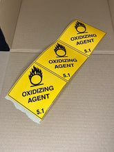 Load image into Gallery viewer, Oxidizing Agent Label - Kingsley Labels
