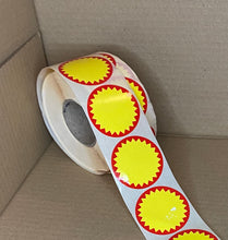 Load image into Gallery viewer, Red and Yellow Special Offer Label - Kingsley Labels