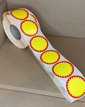 Load image into Gallery viewer, Red and Yellow Special Offer Label - Kingsley Labels