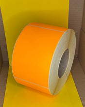 Load image into Gallery viewer, Plain Orange Box Label - Kingsley Labels
