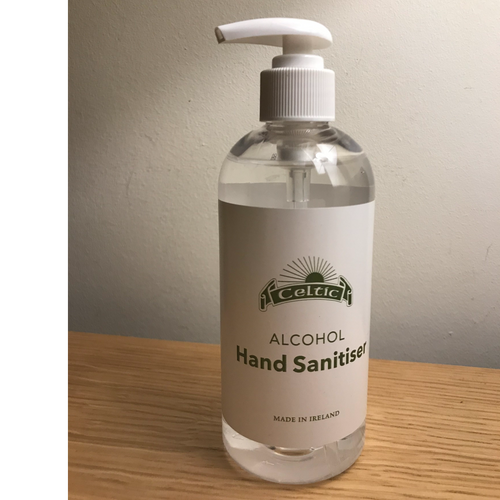 Celtic Alcohol Hand Sanitiser 300ml - Kingsley Labels