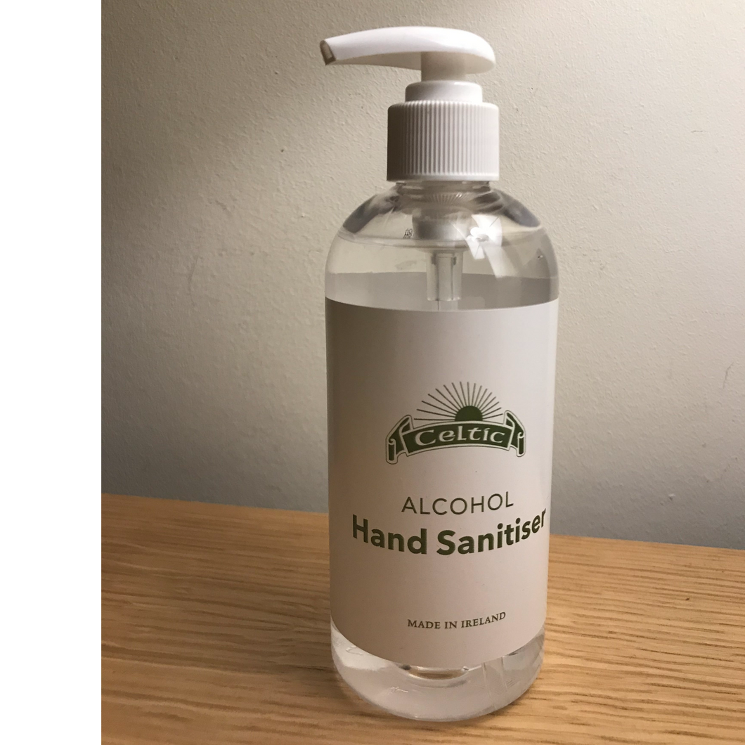 Celtic Alcohol Hand Sanitiser 300ml - Kingsley Labels