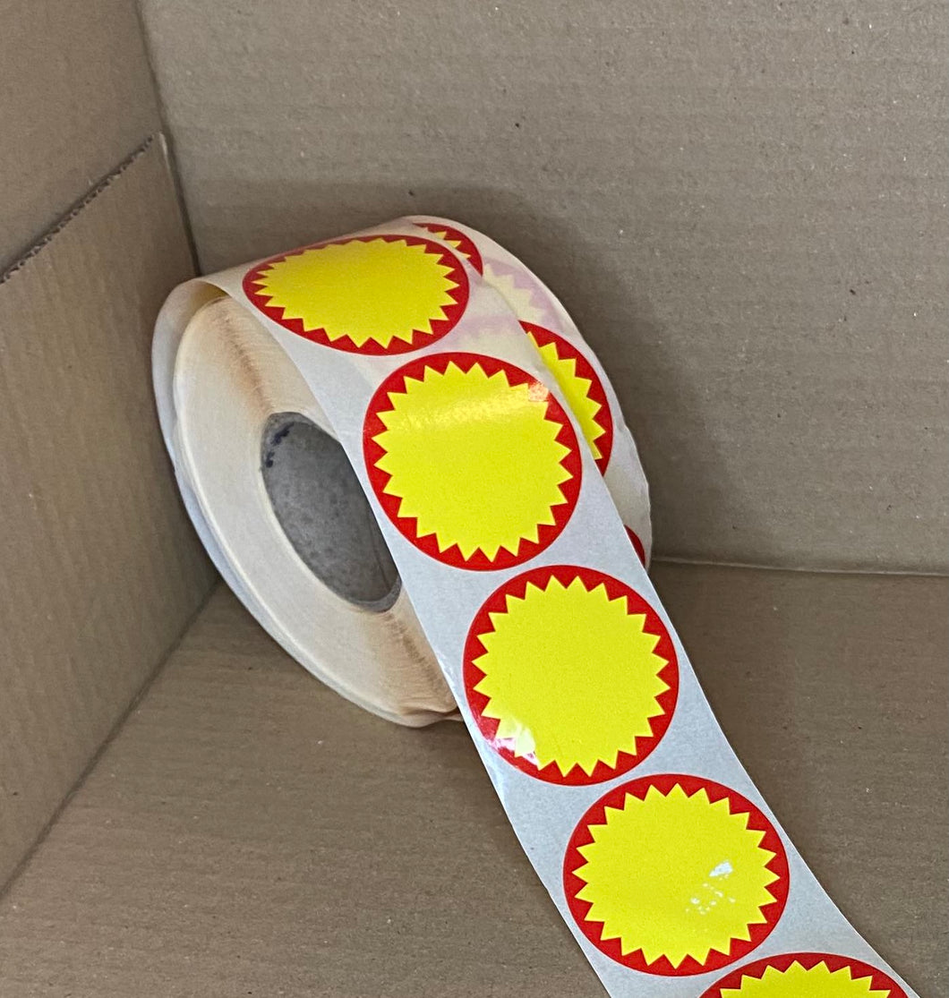 Red and Yellow Special Offer Label - Kingsley Labels