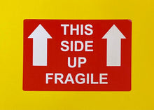 Load image into Gallery viewer, This Side Up Fragile Label - Kingsley Labels
