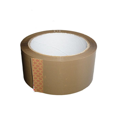 Brown Packing Tape  50mm x 66mts - Kingsley Labels